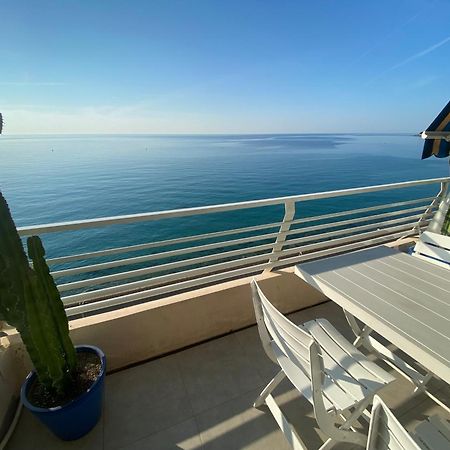 Sea View Studio, Huge Terrace On The 4Th Floor Lejlighed Menton Eksteriør billede
